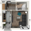 Garsoniera lux +curte 50 mp la 1 minut de plaja-ideal investitie, comision 0% thumb 10